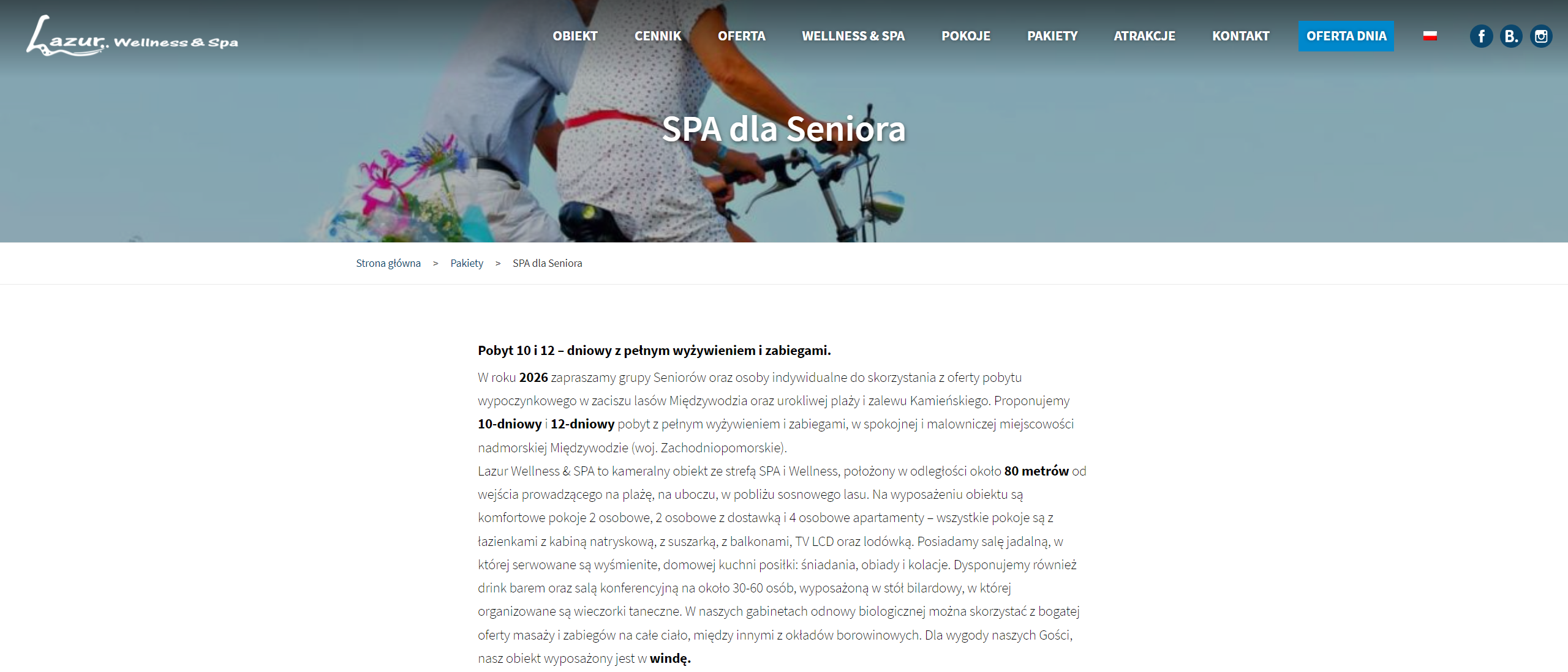 SPA dla seniora nad morzem - dlaczego to jeden z najlepszych sposobów na spokojny wypoczynek?