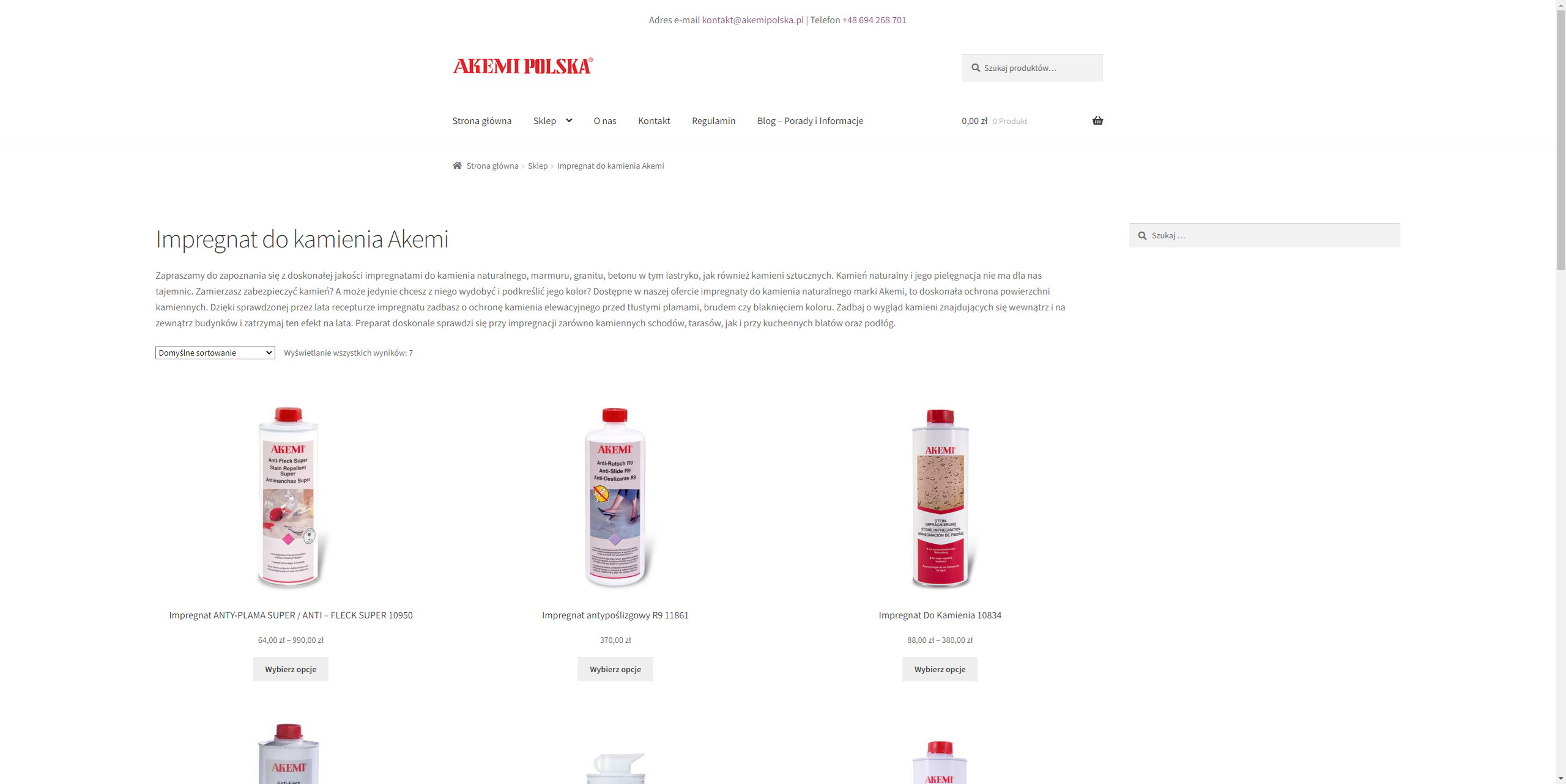 Jak impregnować kamień?