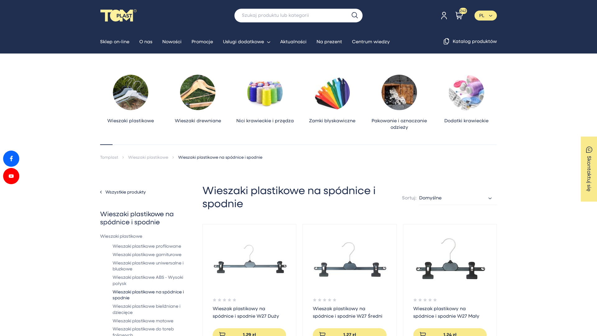 Jakich błędów unikać, kupując wieszaki na spódnice?