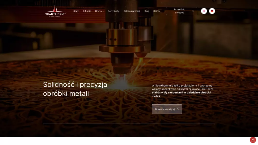 Obróbka metali Spartherm
