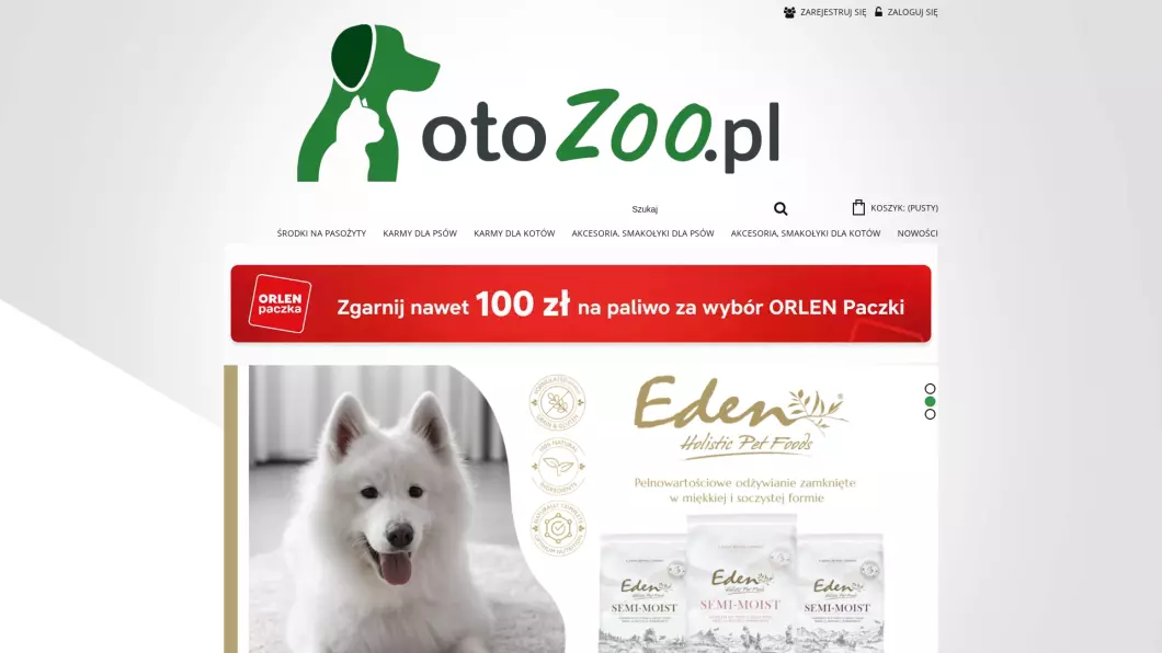 Karmy dla psów i kotów | Internetowy sklep zoologiczny OtoZoo.pl