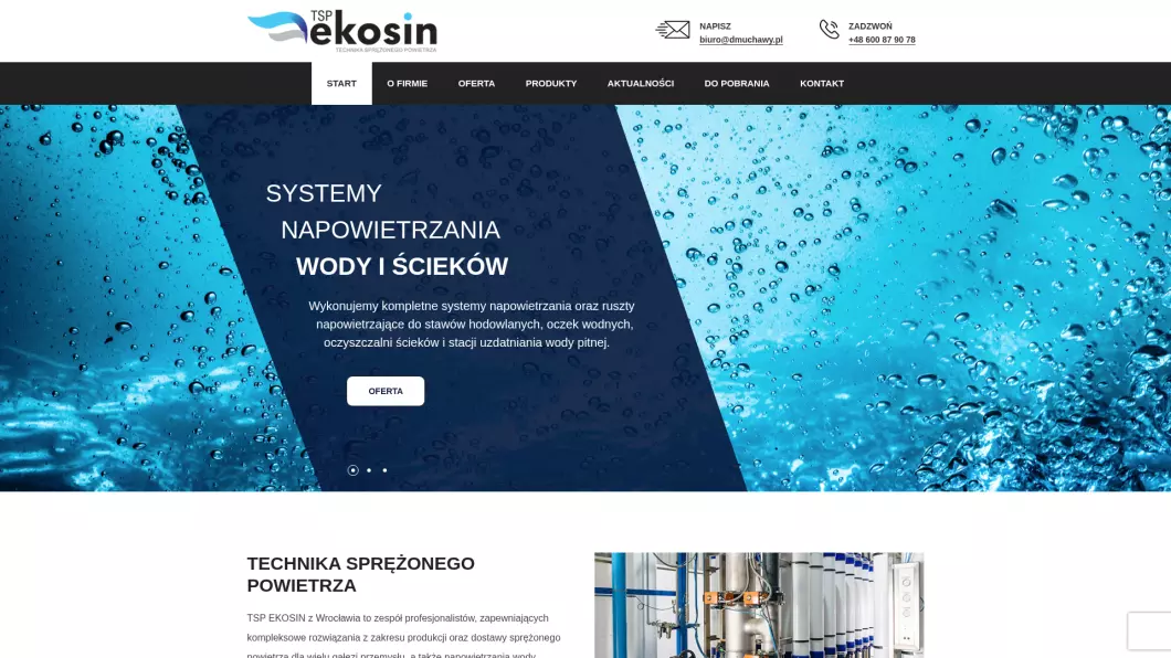 TSP EKOSIN - dmuchawy