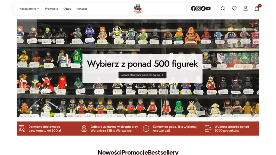 Klockowy Szop - Figurki LEGO